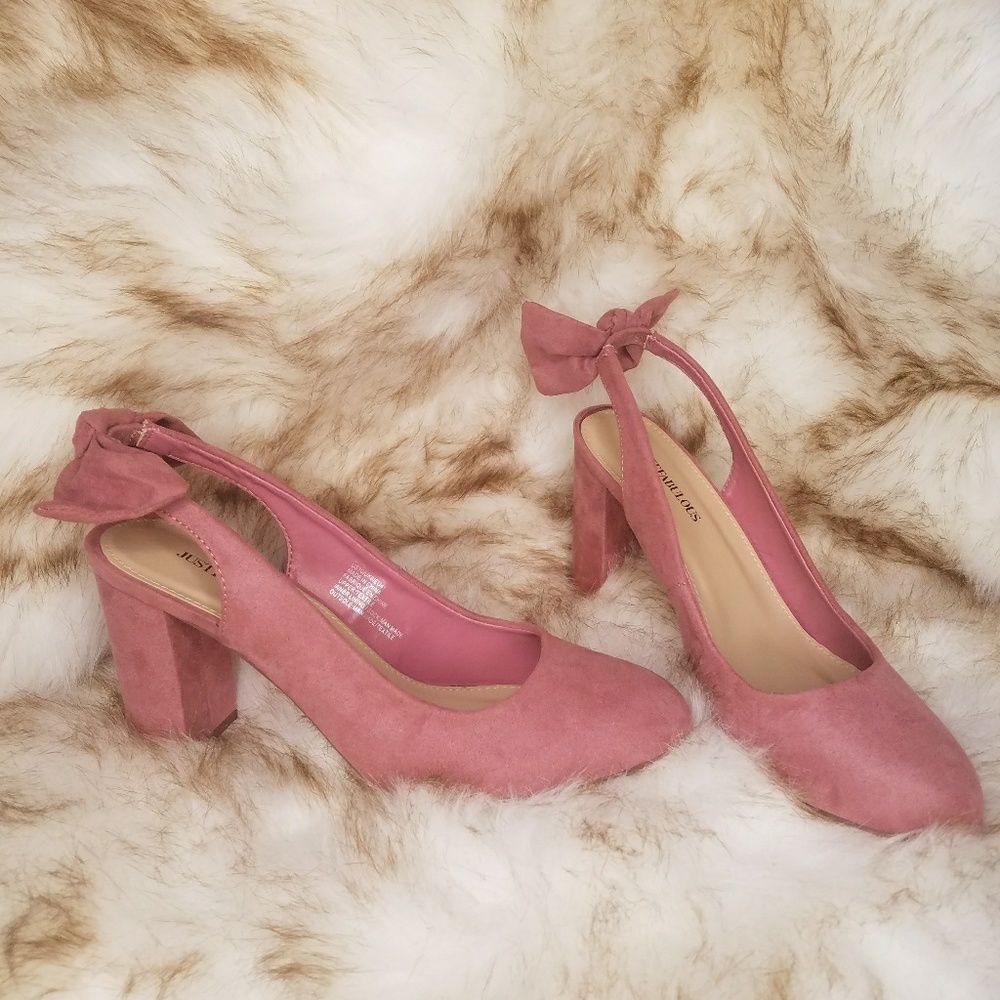 Pink slingback Heels